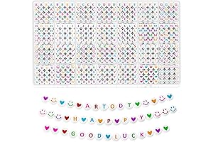 ARTDOT VSCO Bracelets Beads Words - 1400 Pieces