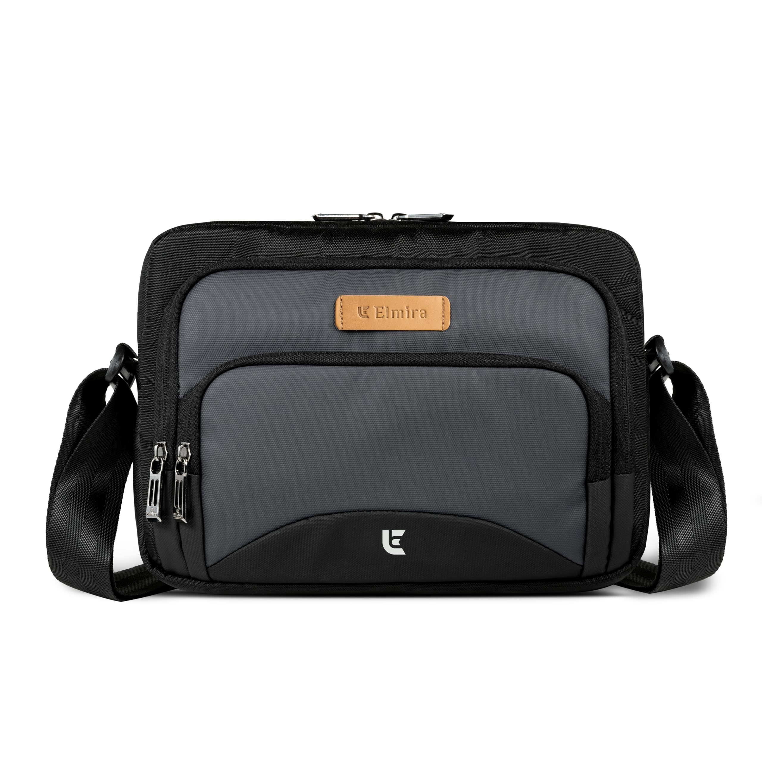 Sling Bag for Men & Women, Fits 11-inch Tablet, Mobile, Passport & Cards, Multi-Pocket Crossbody Travel, Office & Casual Shoulder Bag (28 x 7.6 x 20.5 cm)-image-12