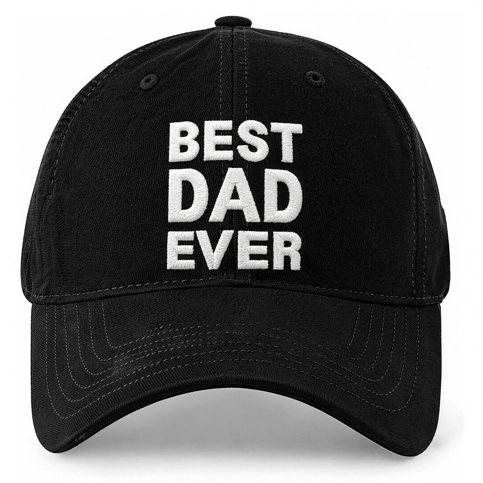 Yunvisty Gifts for Dads Fathers Day Baseball Cap Anniversary Best Dad Ever Gifts Husband from Wife Dads Hat Black for Father, Grandpa, Husband, Or Father Figure On Father’S Day