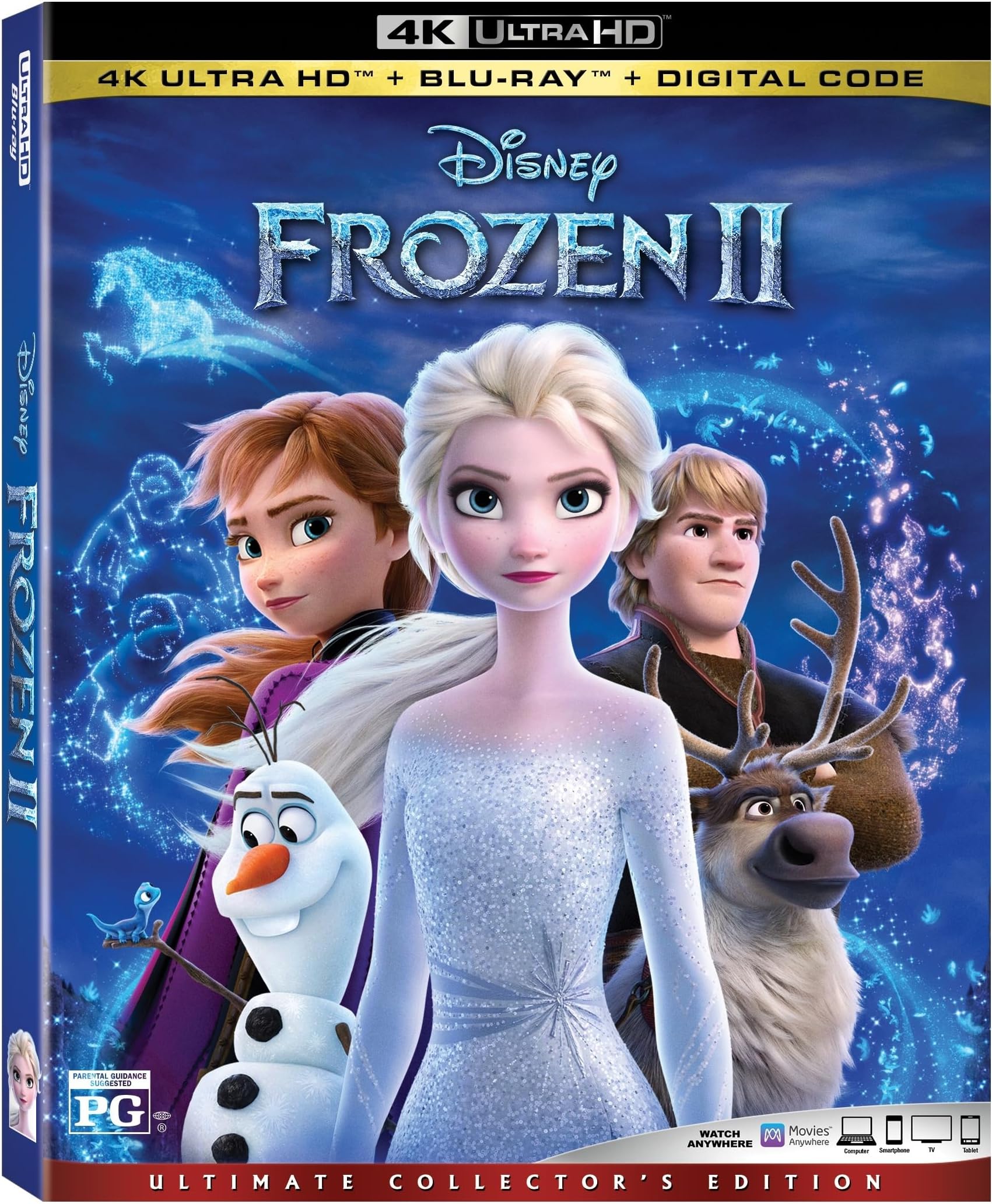 – Die Eiskänigin 2 [Blu-ray] [Region Free] (IMPORT) (Not German Version)