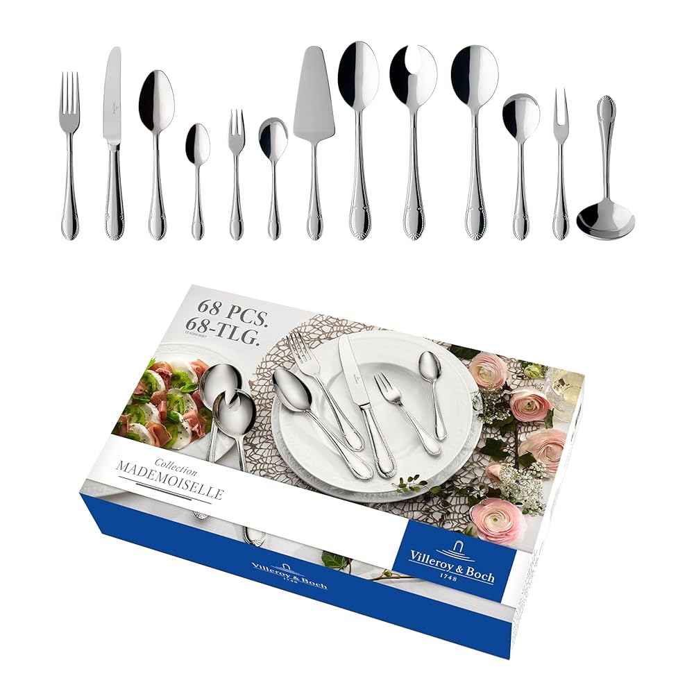 Amazon.com | Villeroy & Boch – Mademoiselle Cutlery Set 68