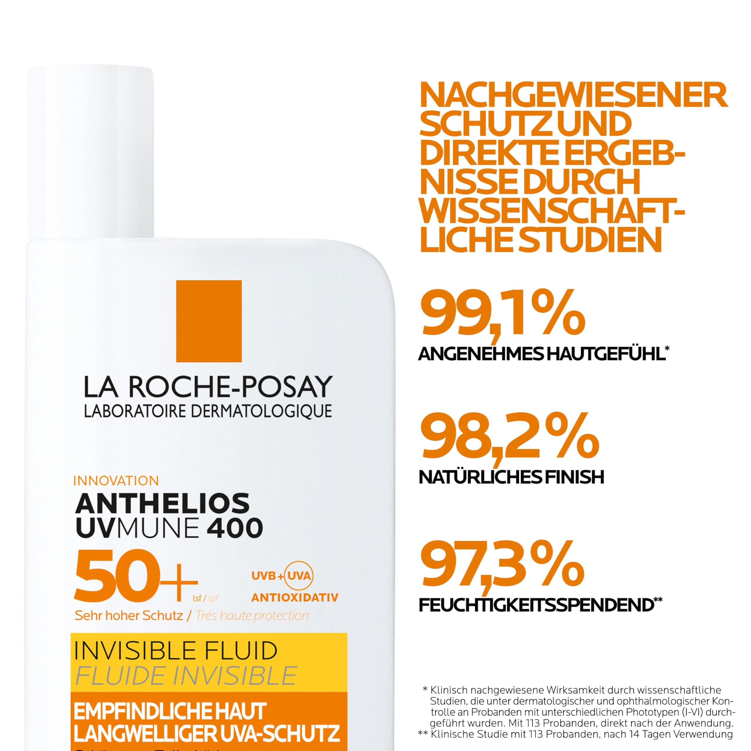 La Roche Posay Sonnenfluid für das Gesicht für zu Sonnenallergie neigende und empfindliche Haut,... Ansicht 3
