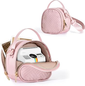 Mini Camera Bag Compatible with Polaroid Go Gen2, Small Sling Bag