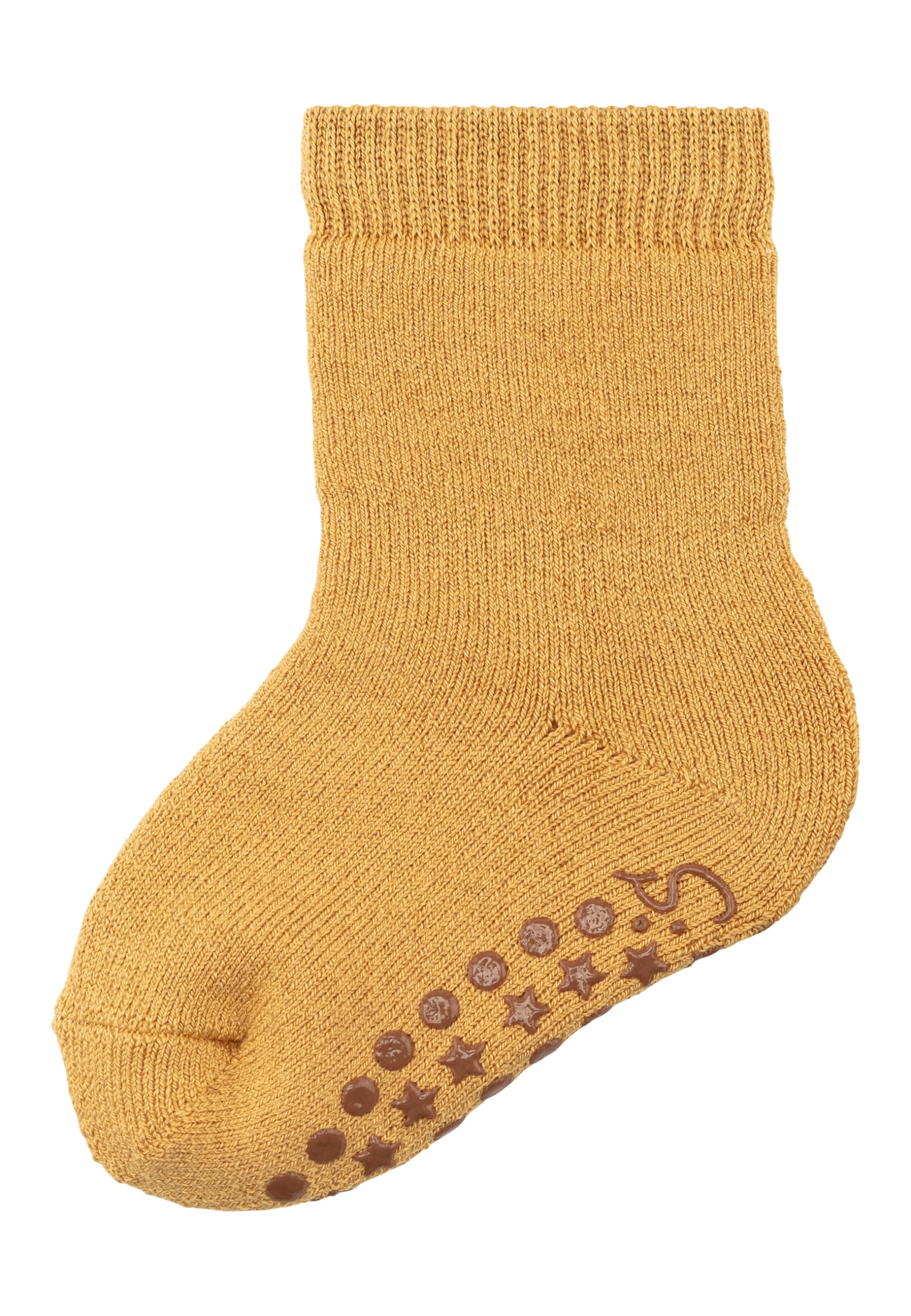 Sterntaler ABS Socken aus Wolle - Kinder Stoppersocken mit Innenfutter - ABS-Motiv auf Sohle - Krabbelsöckchen - Baby und Kinderstrümpfe