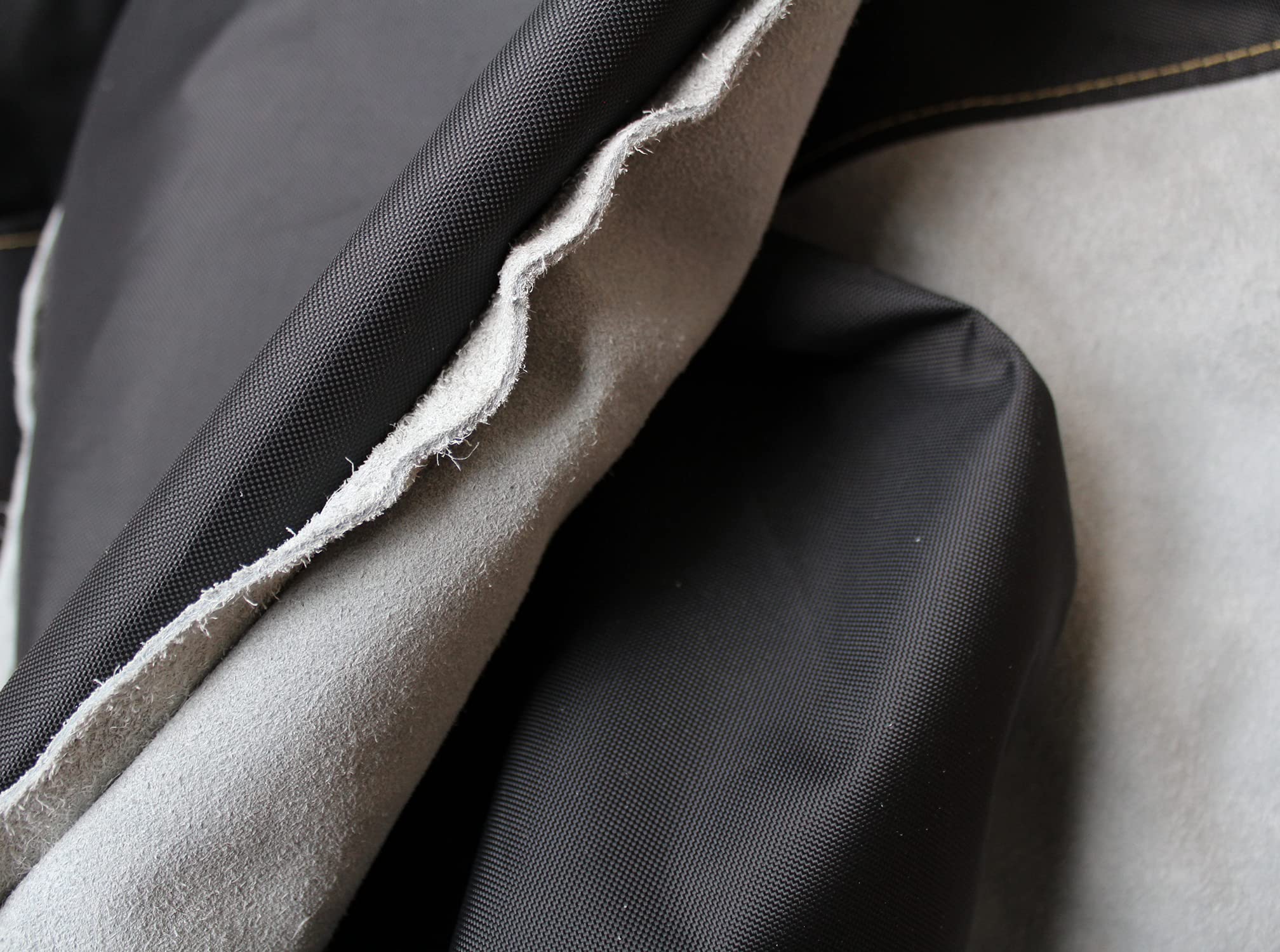 Sabbiatura: Tuta da sabbiatrice ottimale, tuta protettiva - nel complesso in una combinazione ben congegnata di vera pelle particolarmente resistente e tessuto tecnico speciale - Made in Germany
