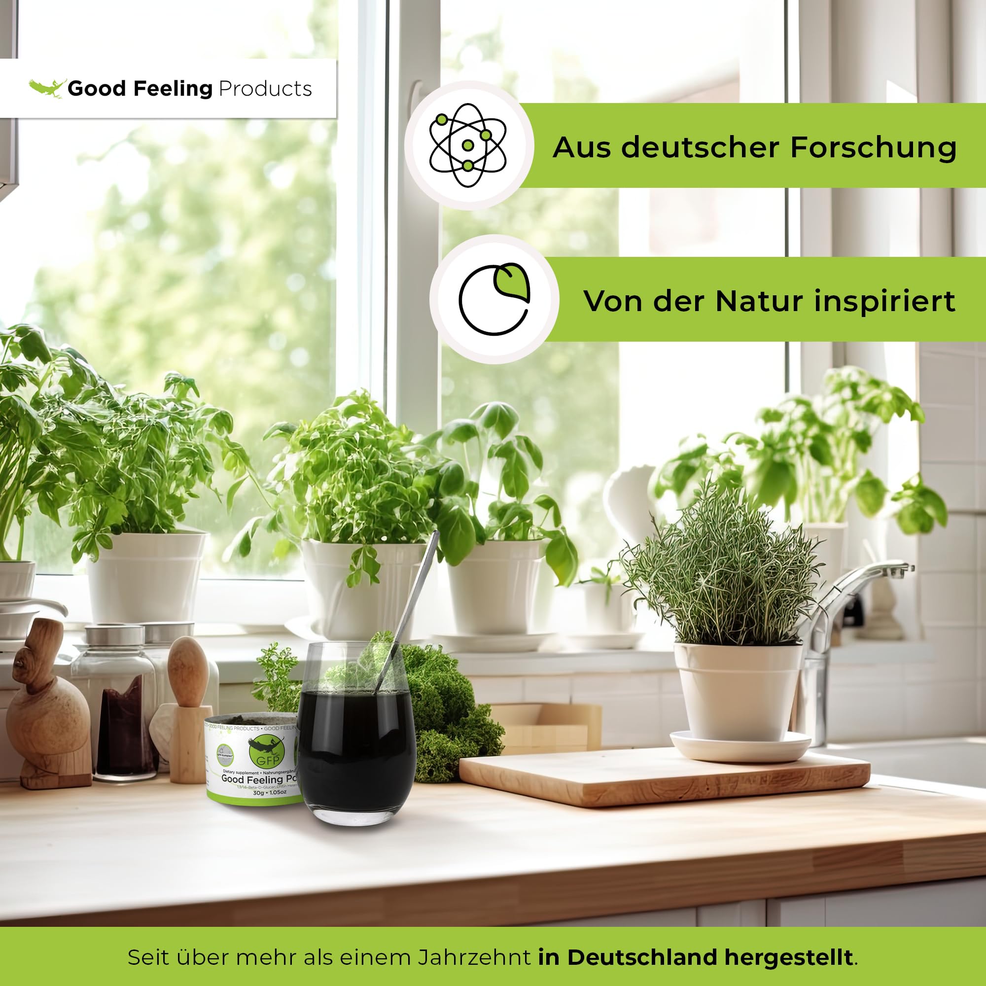 30g | Der GFP-Komplex® aus dem Zunderschwamm | Das Original Zunderschwamm Pulver