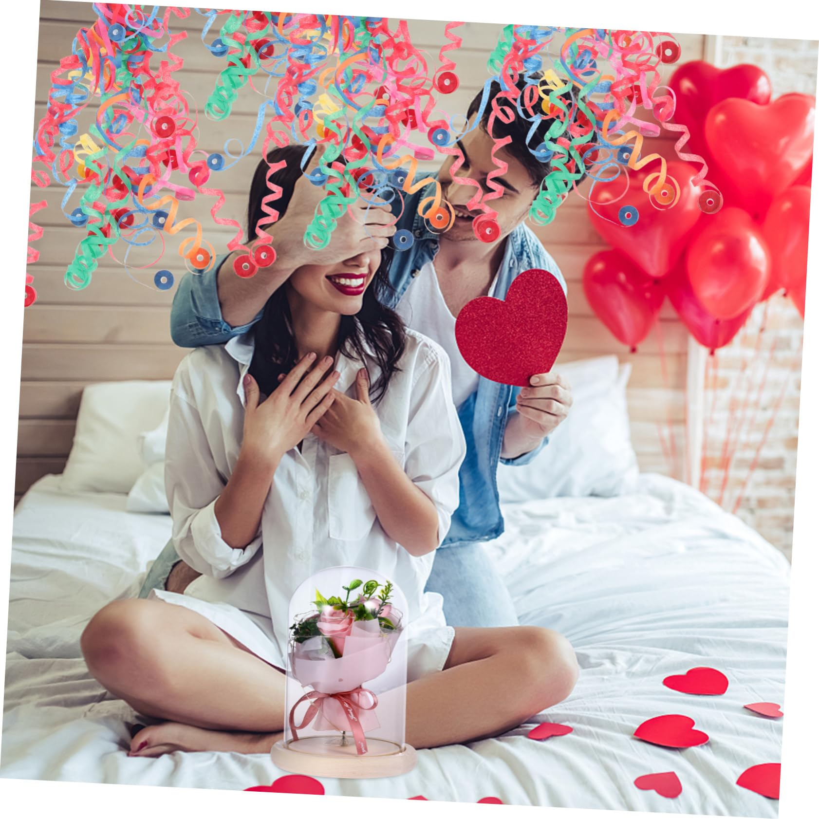 Cabilock 50 Stück Handwerfende Bänder Konfetti-luftschlangen Handwurf-luftschlangen Für Das Festival Luftschlangen Für Hochzeitsüberwürfe Ostern Konfetti Kein Partystreamer Colorful Papier