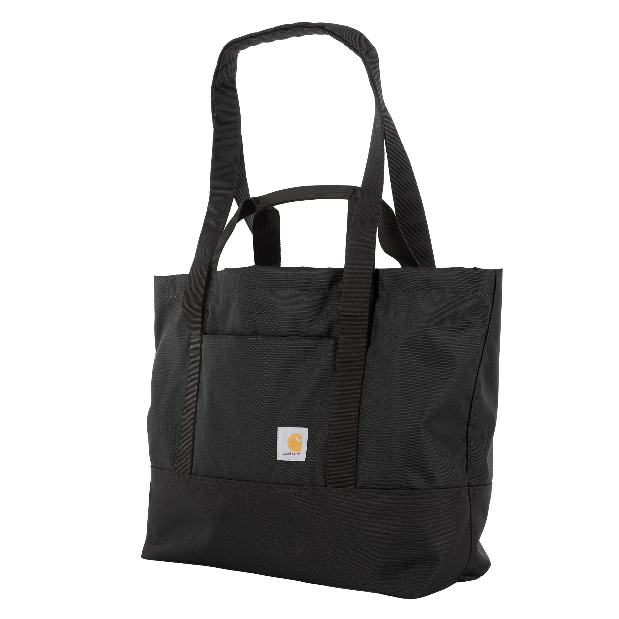 Carhartt Classic Vertical Open Tote Bag, Durable Water Repellent Material W/Hand and Shoulder Straps