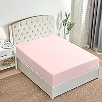 Vista 50 de Mellanni California King Fitted Sheet - Iconic Collection Bedding Sheets with up to 16 inch Deep Pocket - Soft & Cooling - Fade & Stain Resistant