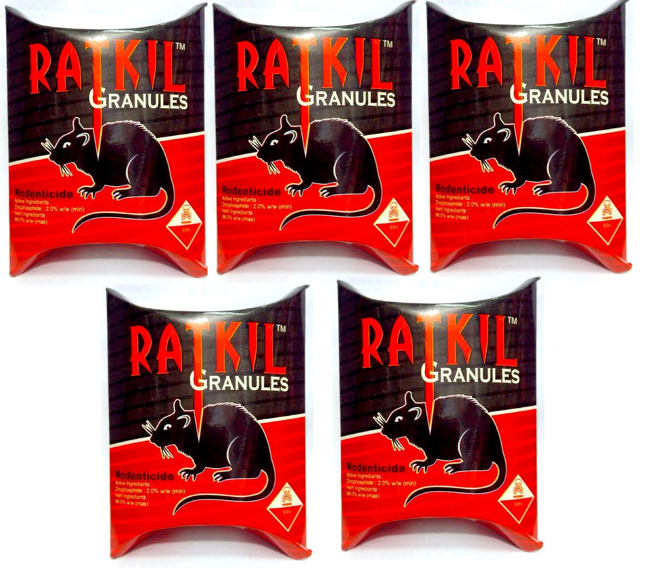 Ratkil Granules, Ratkiller,Mouse Control Rodent (50gm x 5 pcs) Amazing Effect Rat Kill (B0765V2LD4) Amazon Price History, Amazon Price Tracker