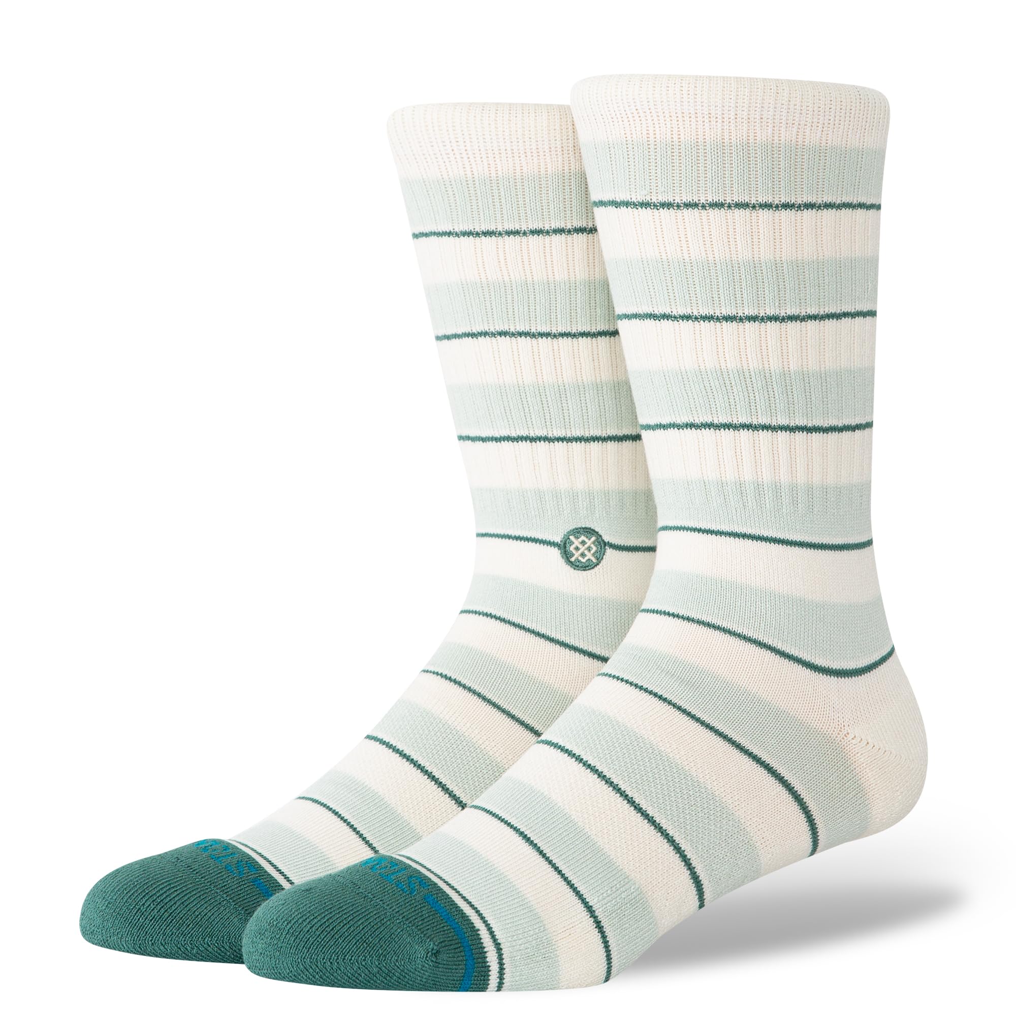 Stance Crew Sock - Striped (Medium)