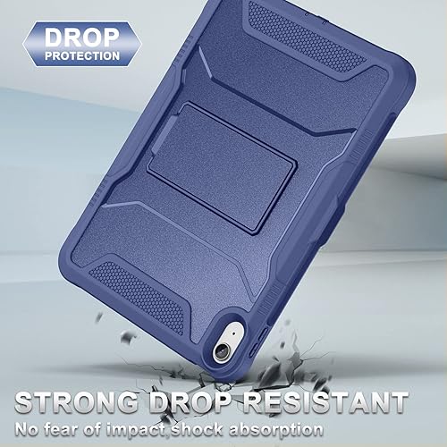 Miniatura 5 de Soke Funda para iPad de 10.9 pulgadas de 10.9 pulgadas 2022, con protector de pantalla integrado y soporte, funda protectora de cuerpo completo
