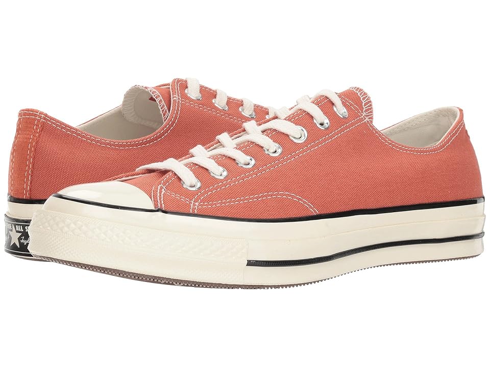 

Converse Chuck 70 - Sunbleached Asphalt Ox (Terracotta Red/Black/Egret) Shoes, Orange