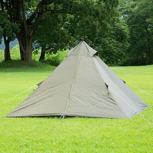 Miniatura 3 de BUNDOK Solo Teepee BDK-75 Single Pole Tent, Compact Storage, Storage Case Included