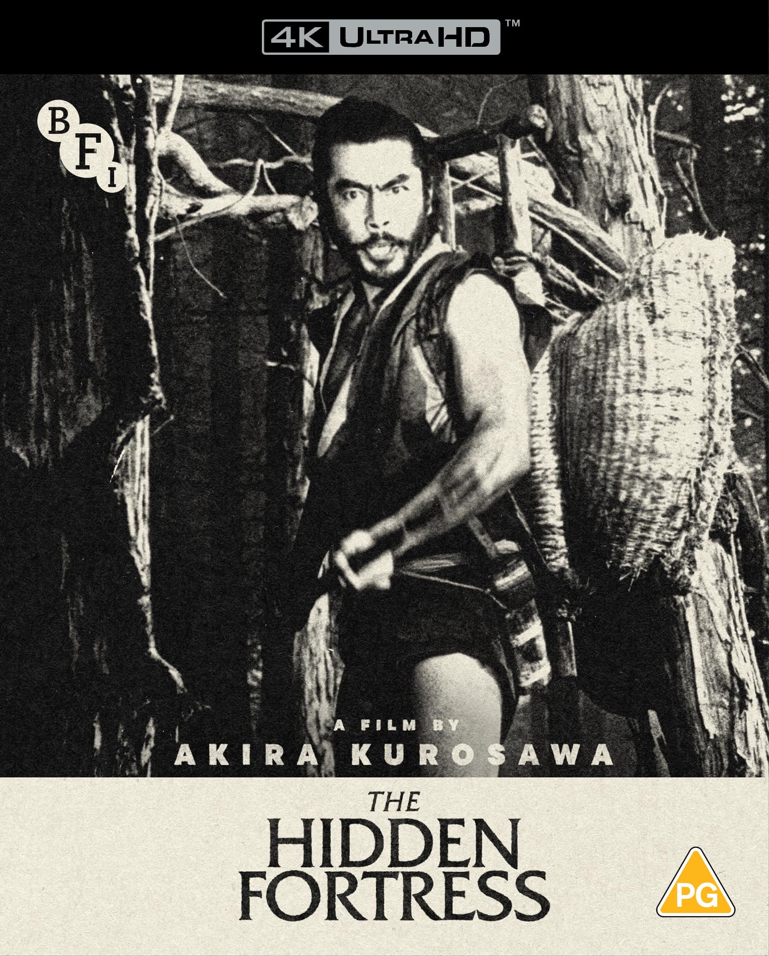 The Hidden Fortress (4K UHD) [Blu-ray] [Region B]