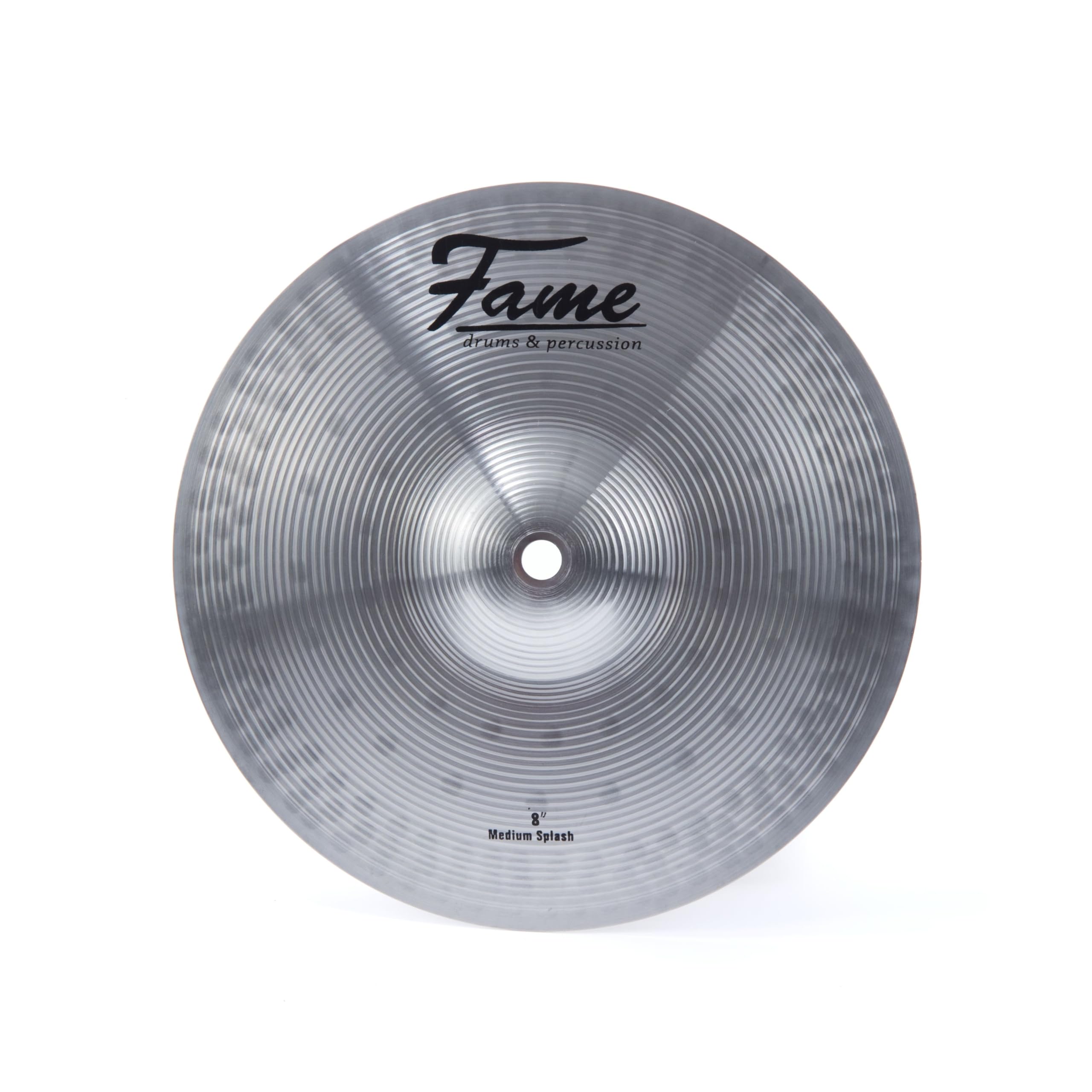 Fame 3-teiliges Beckenset, Reflex Kombo I, 18" Crash-Ride, 14" Crash, 12", 10", 8" Splash Becken, TTR Practice Pad Red 10", Regular Finish, Medium Stärke, Speziallegierung