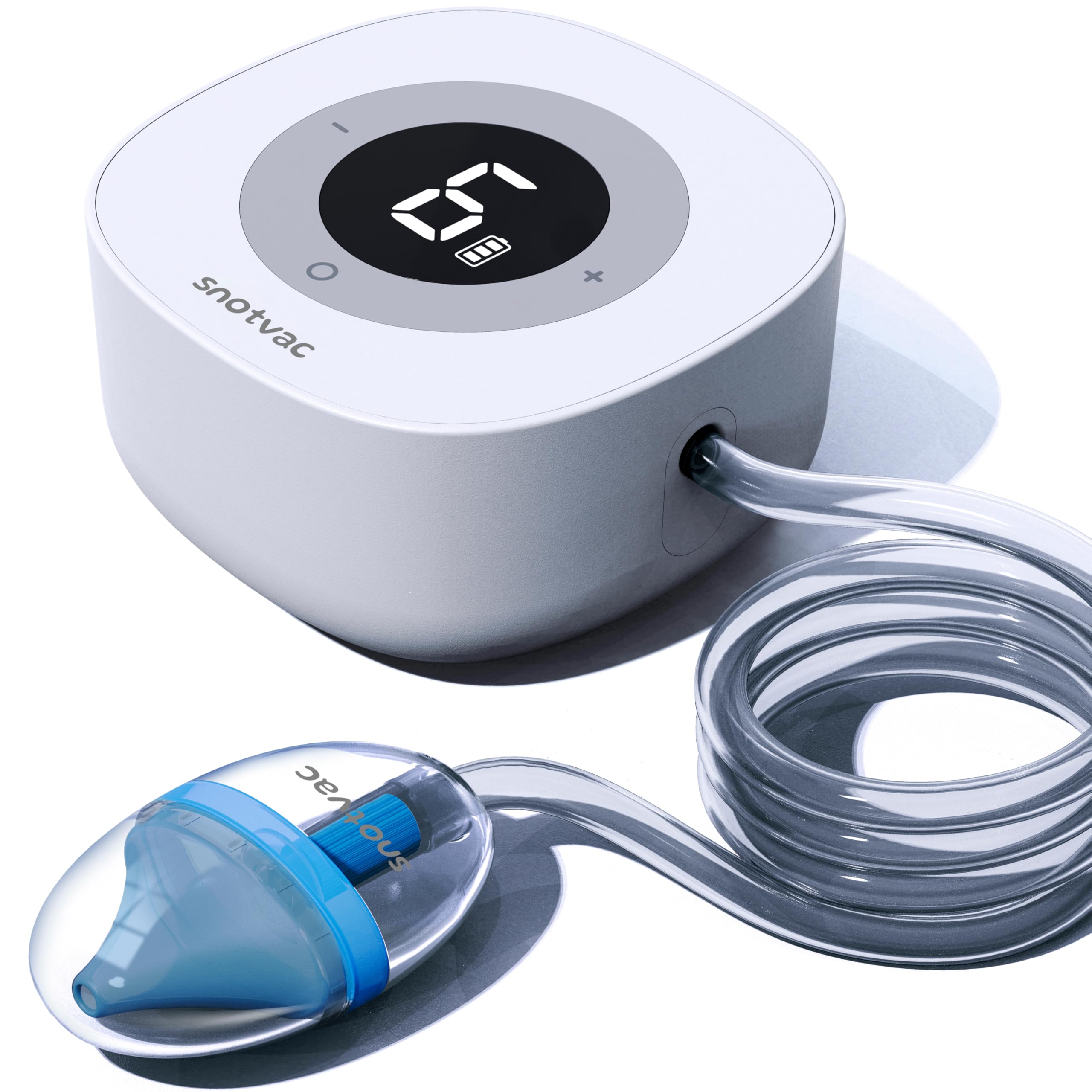 Electric Nasal Aspirator for Baby - Advanced Hospital Grade 10X Suction - Rechargeable Nose Sucker Snot Booger Cleaner for Newborn Infant Toddler Kids