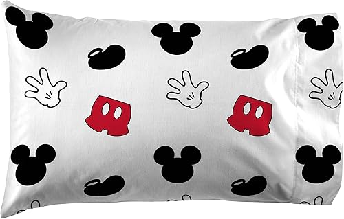 Miniatura 4 de Jay Franco Disney Mickey Cute Faces - Juego de ropa de cama individual de 7 piezas, incluye juego de cama, juego de sábanas