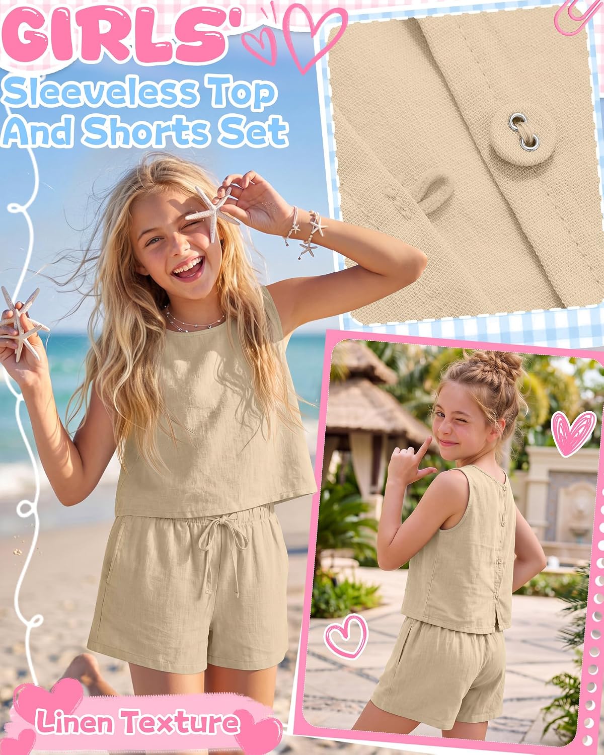 Girls 2 Piece Summer Outfits