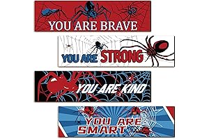 Geetery Spider Man Curtains for Boys Room