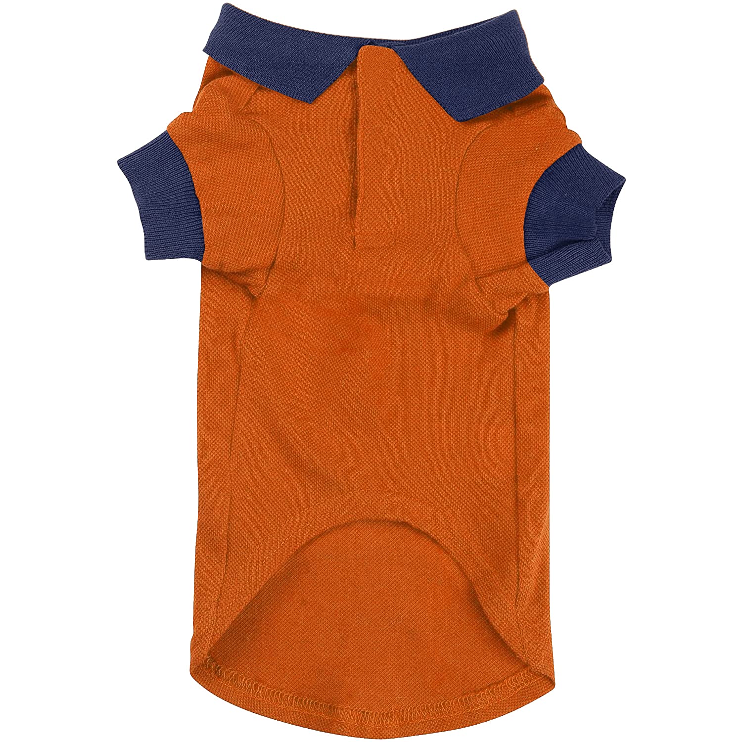 PetVogue Pet Polo Tshirt for Dogs - Cotton, Breathable Summer Outfit for Puppy Small Dog, Cat, Orange (B0B1WWQ5WD) Amazon Price History, Amazon Price Tracker