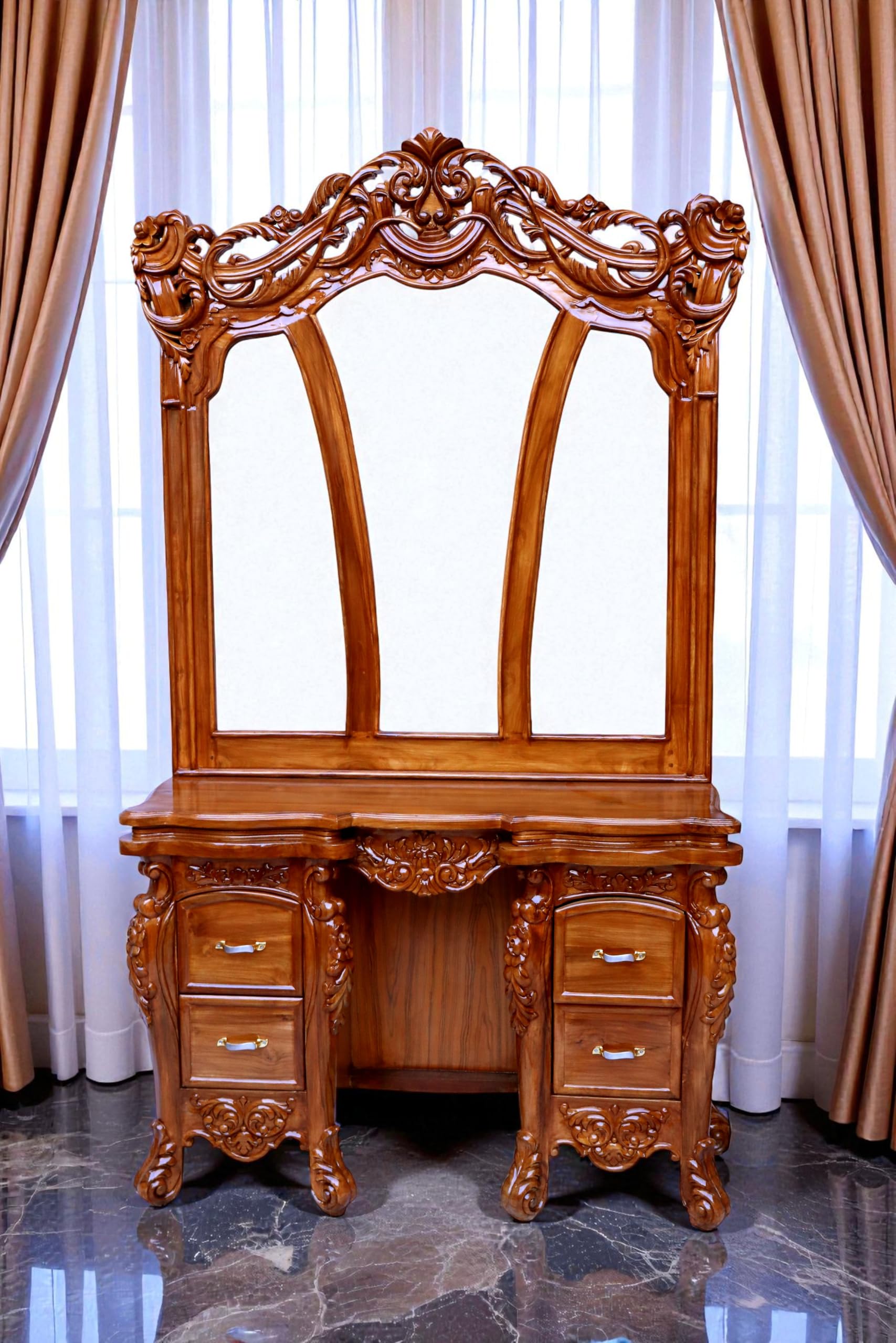 Antique dresser  アーリーアメリカン　ドレッサー Vintage Victorian Style Dresser Without Mirror Frame, Ornate
