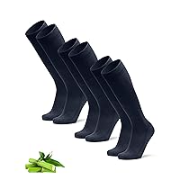 DANISH ENDURANCE Calze Uomo Lunghe in Bambù, Calzettoni Uomo Fibra di Bamboo