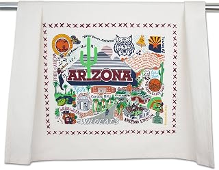 Catstudio Dish Towel, University of Arizona Wildcats Hand Towel - Collegiate Kitchen Towels for Arizona Fans for Students, Graduation, Parents and Alums