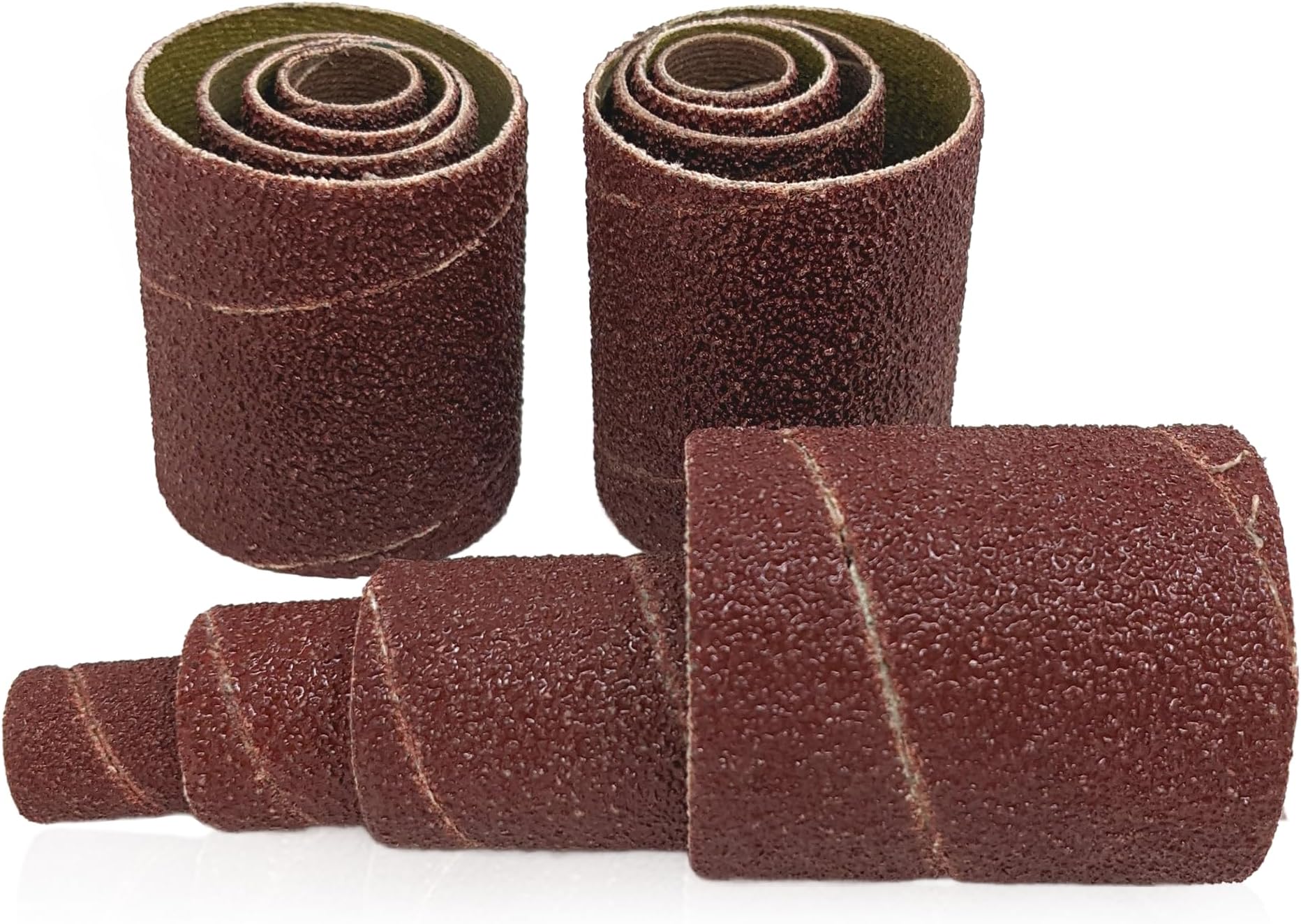 LINE10 Tools 12 Pack Spindle Sanding Sleeves, 2 Inch Long, Medium 80 Grit