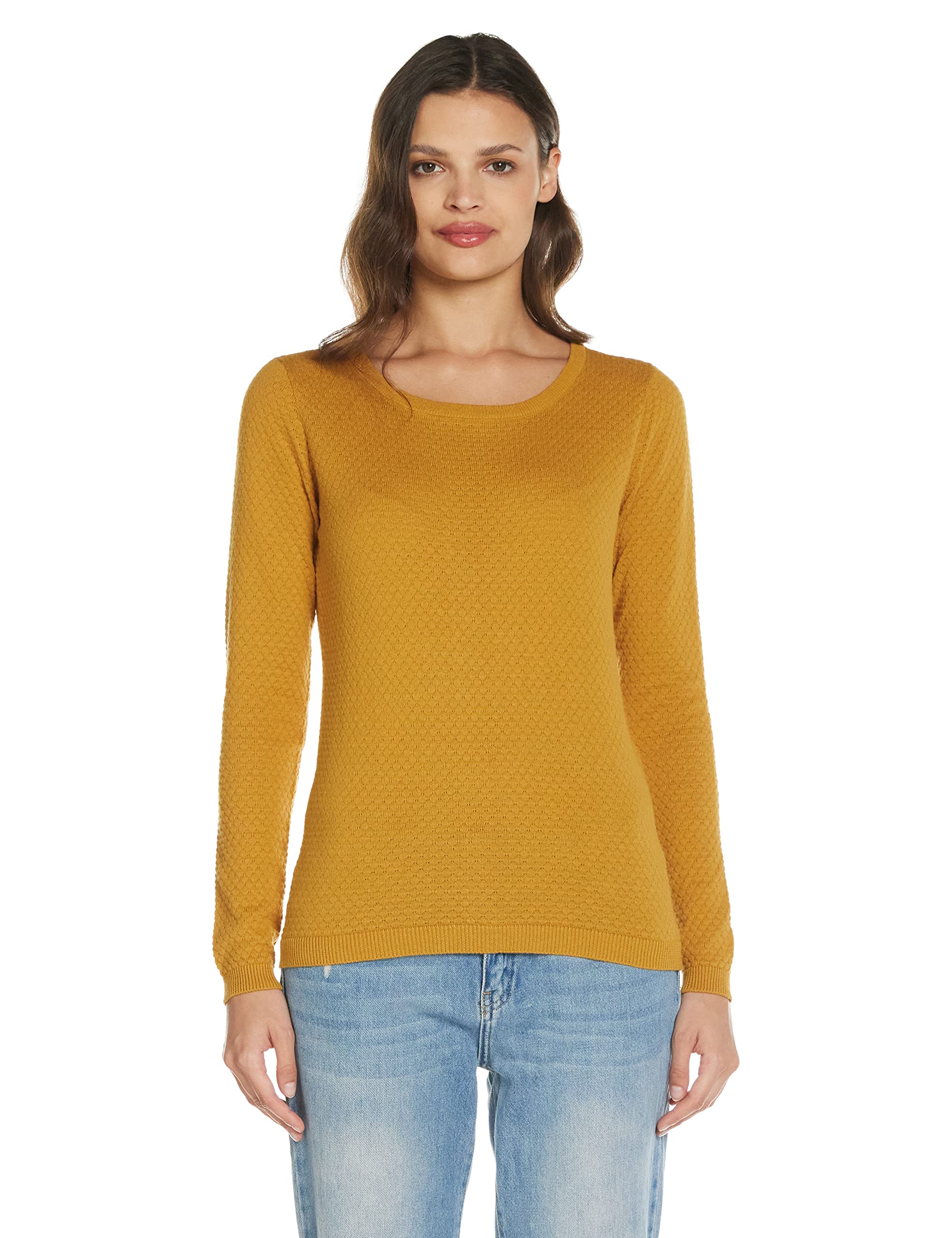 VERO MODA VMCARE Structure LS O-Neck BLOU GA NOOS