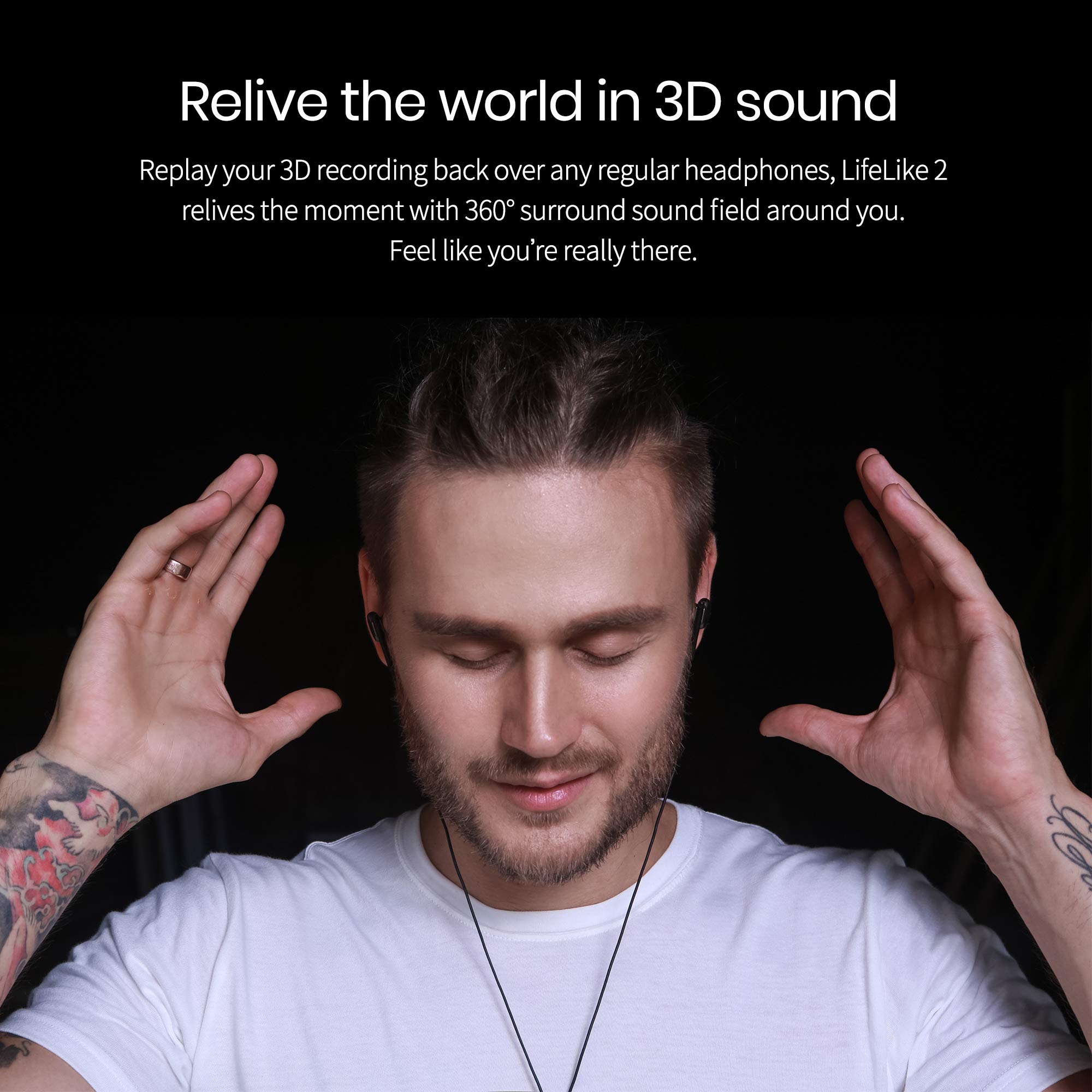 良音！【新品未開封】Mu6 Scenes LifeLike2 Amazon.co.jp: Mu6 両耳録画 ヘッドホン ASMR音楽制作 3D録画 両