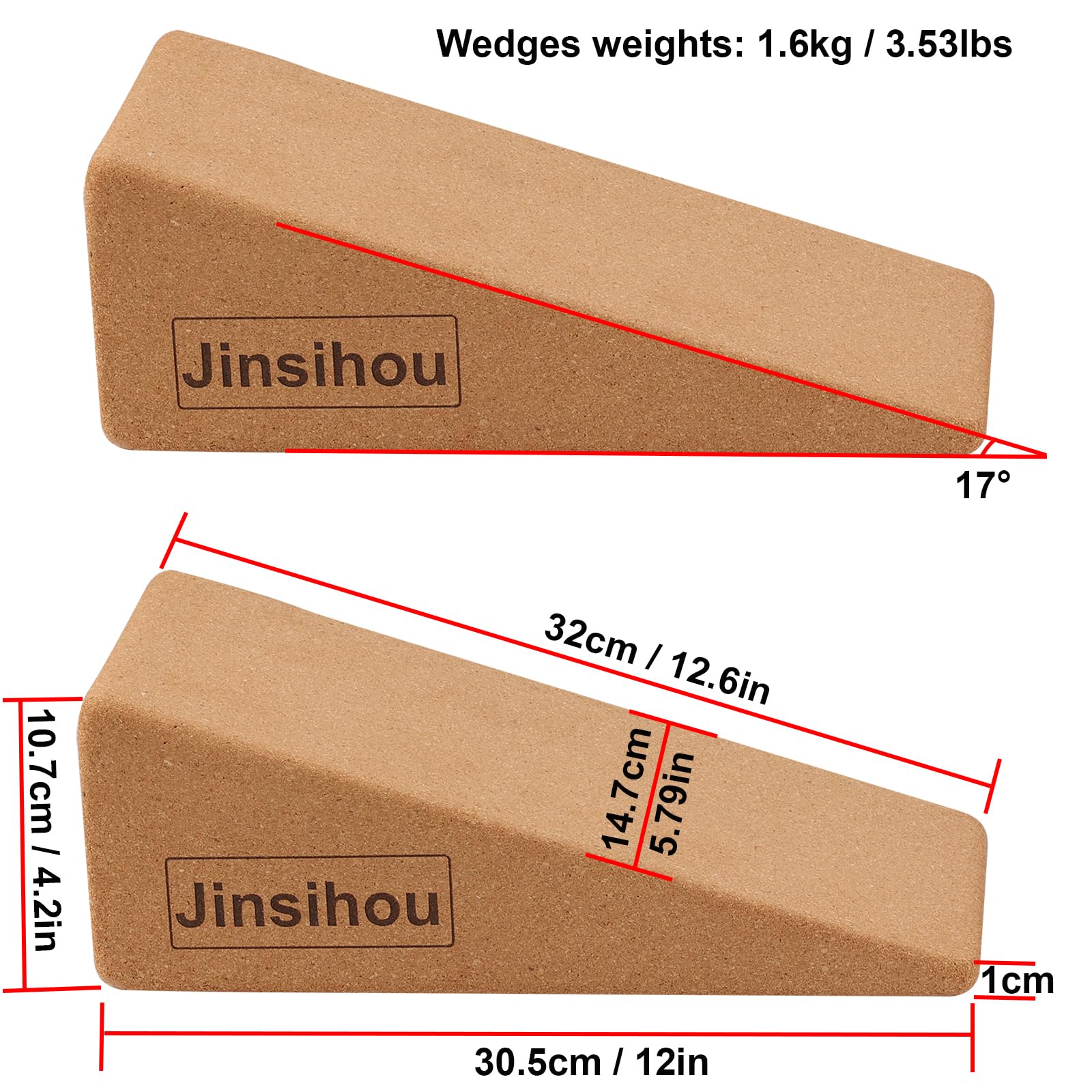 Wadendehner Schrägbrett - Rutschfester Calf Stretcher Für Mobility Training
