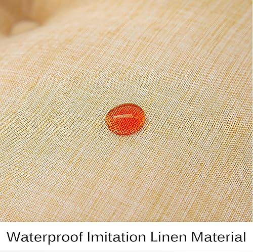 Miniatura 4 de Almohada impermeable para cabecero, cojín para exteriores, cómodo respaldo para leer y relajarse en la cama, almohada grande para adultos y