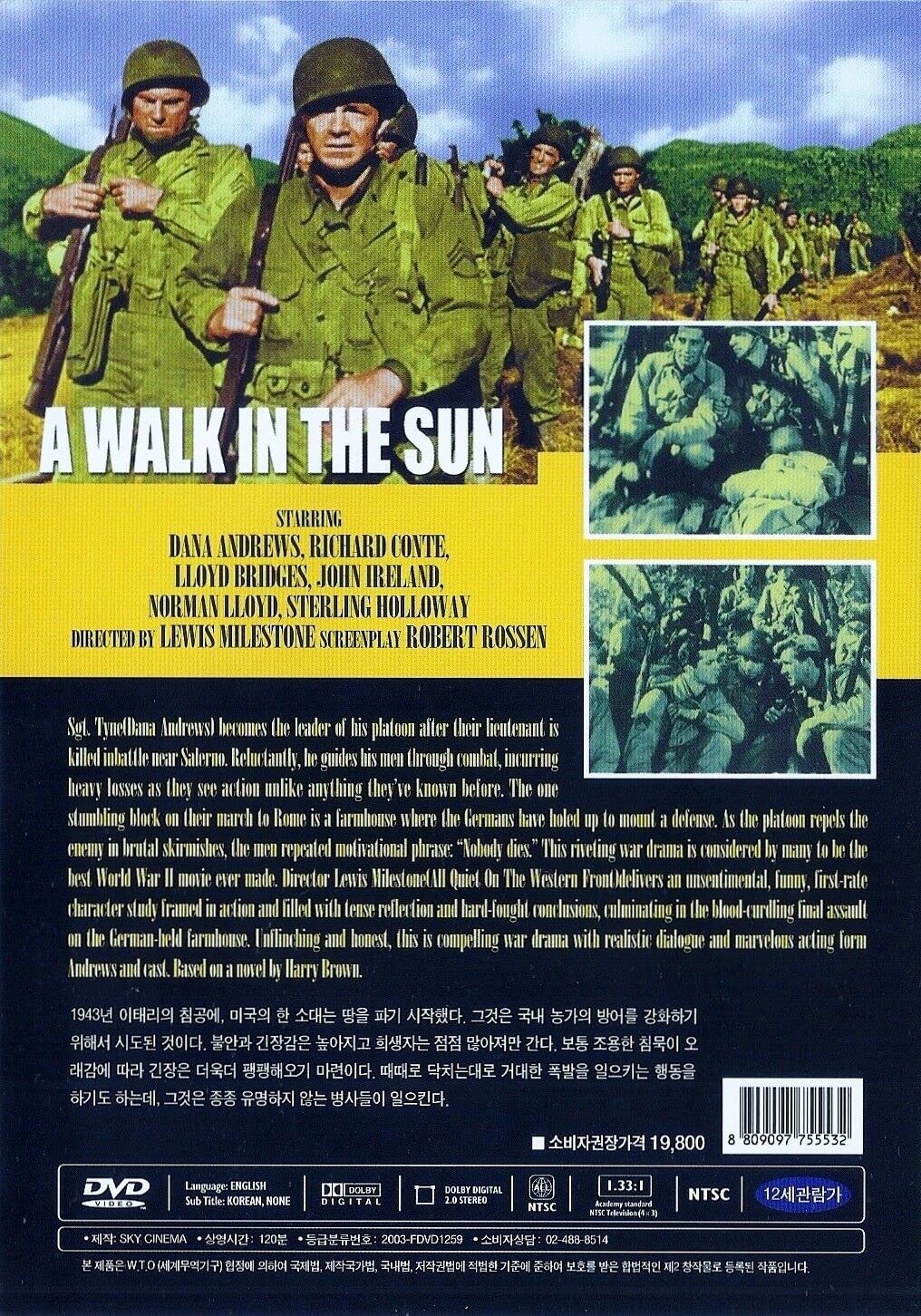 A Walk in The Sun (1945) DVD