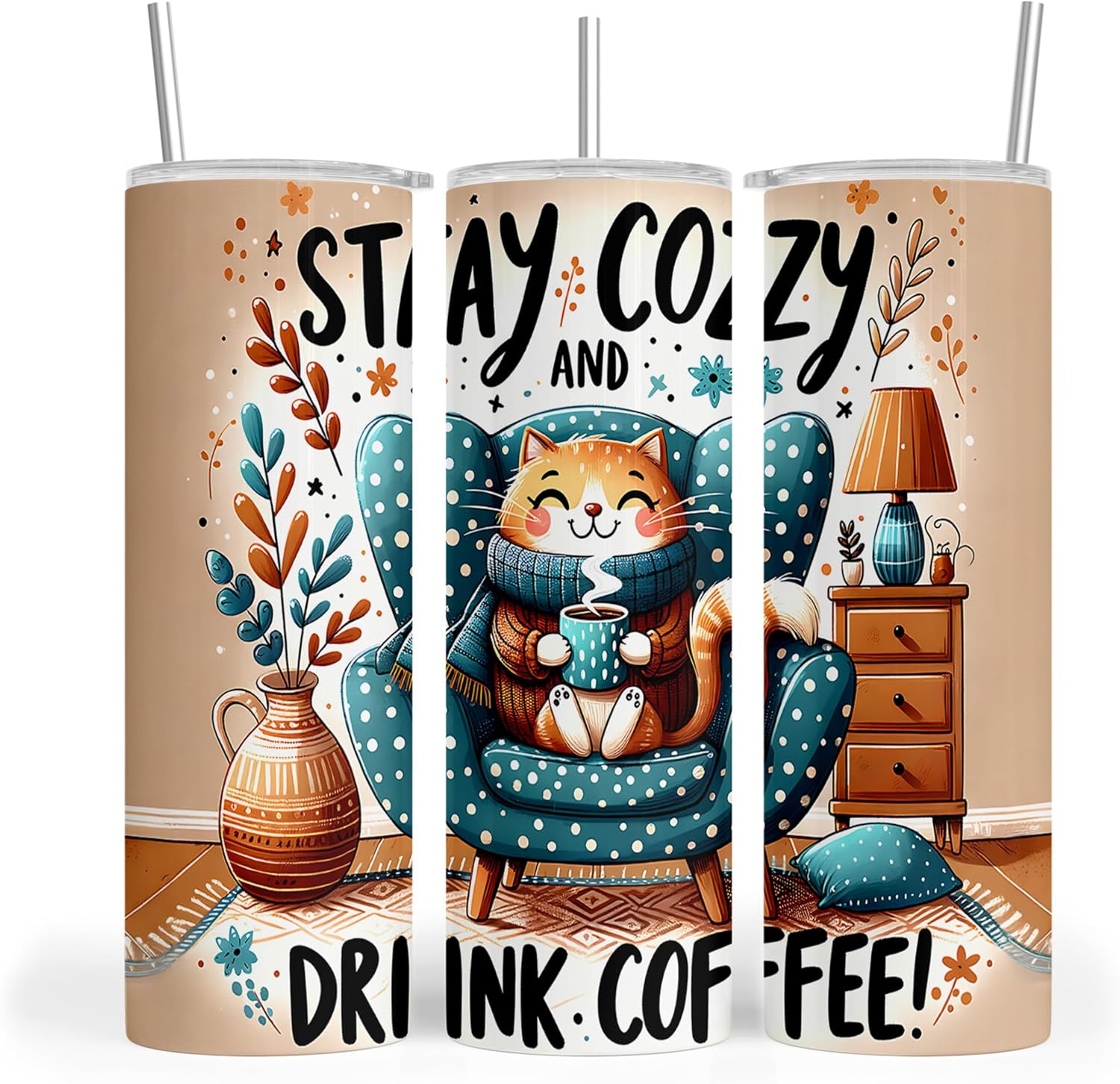 Generic 36 Pc. Coffee-Inspired Ready-to-Press Sublimation For Tumblers - 20 oz Tumbler Transfer Sheets Paper - Variety Pack, varoius