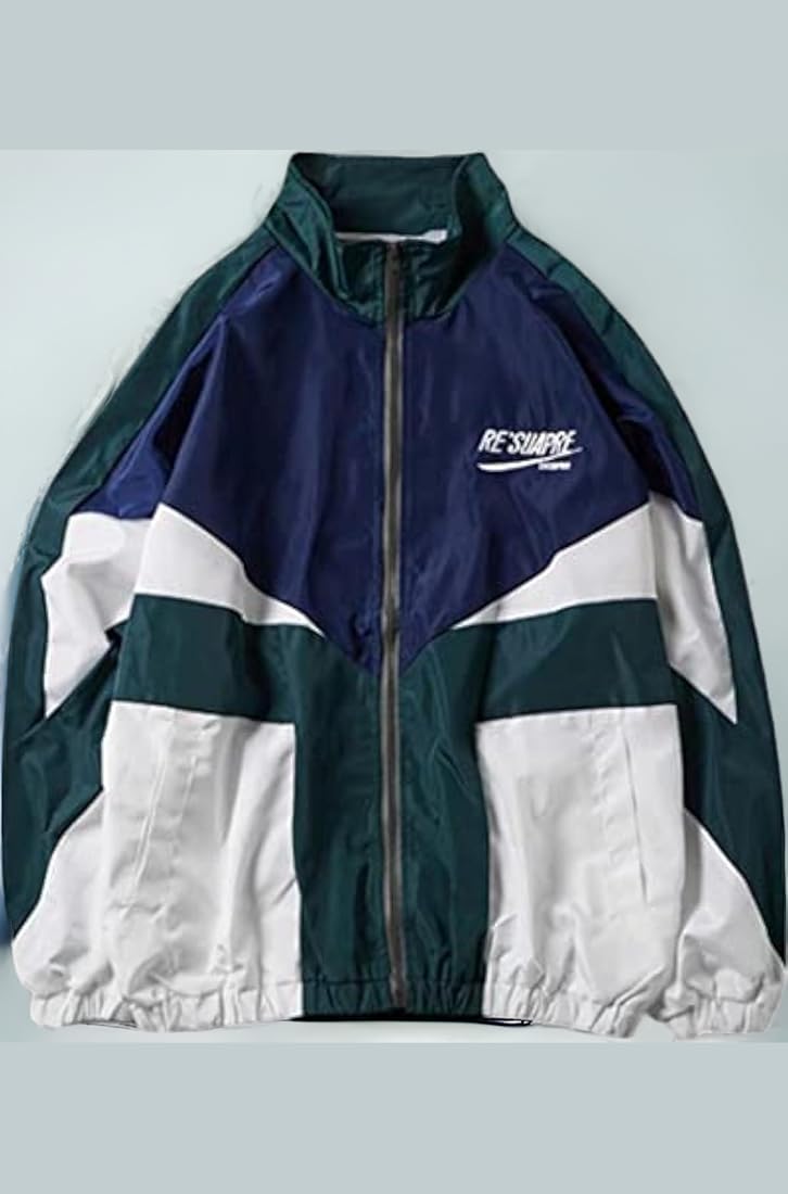 Buy XPONNI Y2k Zip Up Jacket for Women, Oversized Lightweight