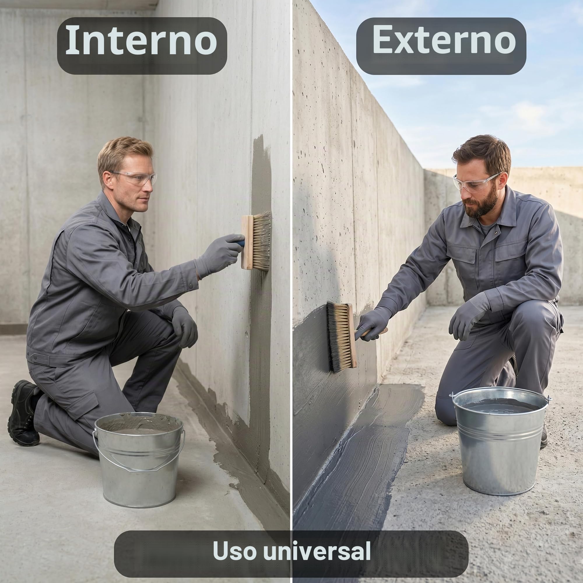 WO-WE Impermeabilizante para piscina 2K deResina Epoxi SL430-10Kg