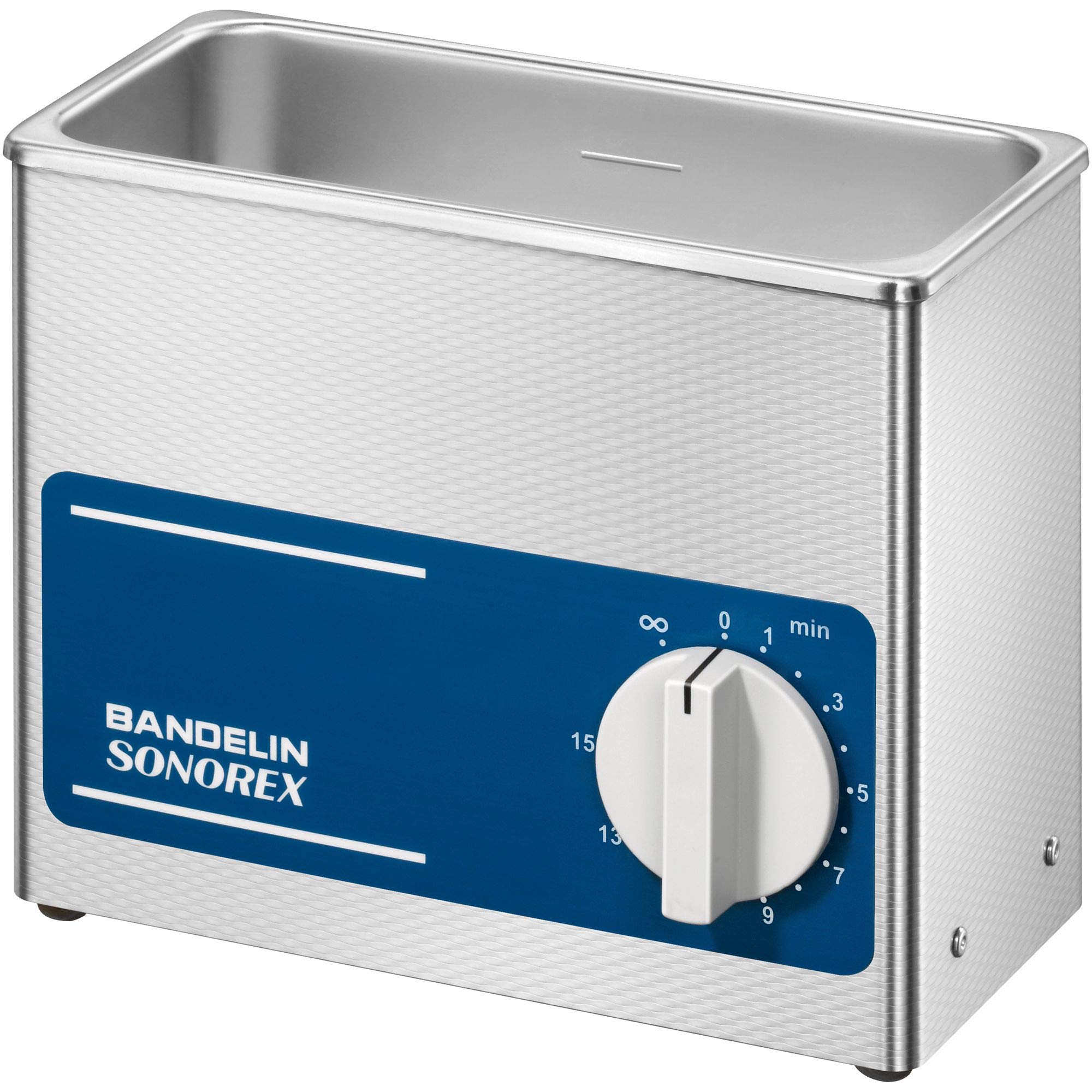 Sonorex Super RK 31 (0,9 Liter), Ultraschallreinigungsgerät mit 35 kHz Frequenz, Ultraschallbad aus Edelstahl 1.4301, Ultraschall Reinigungsbad mit 40 Watt Ultraschall-Leistung