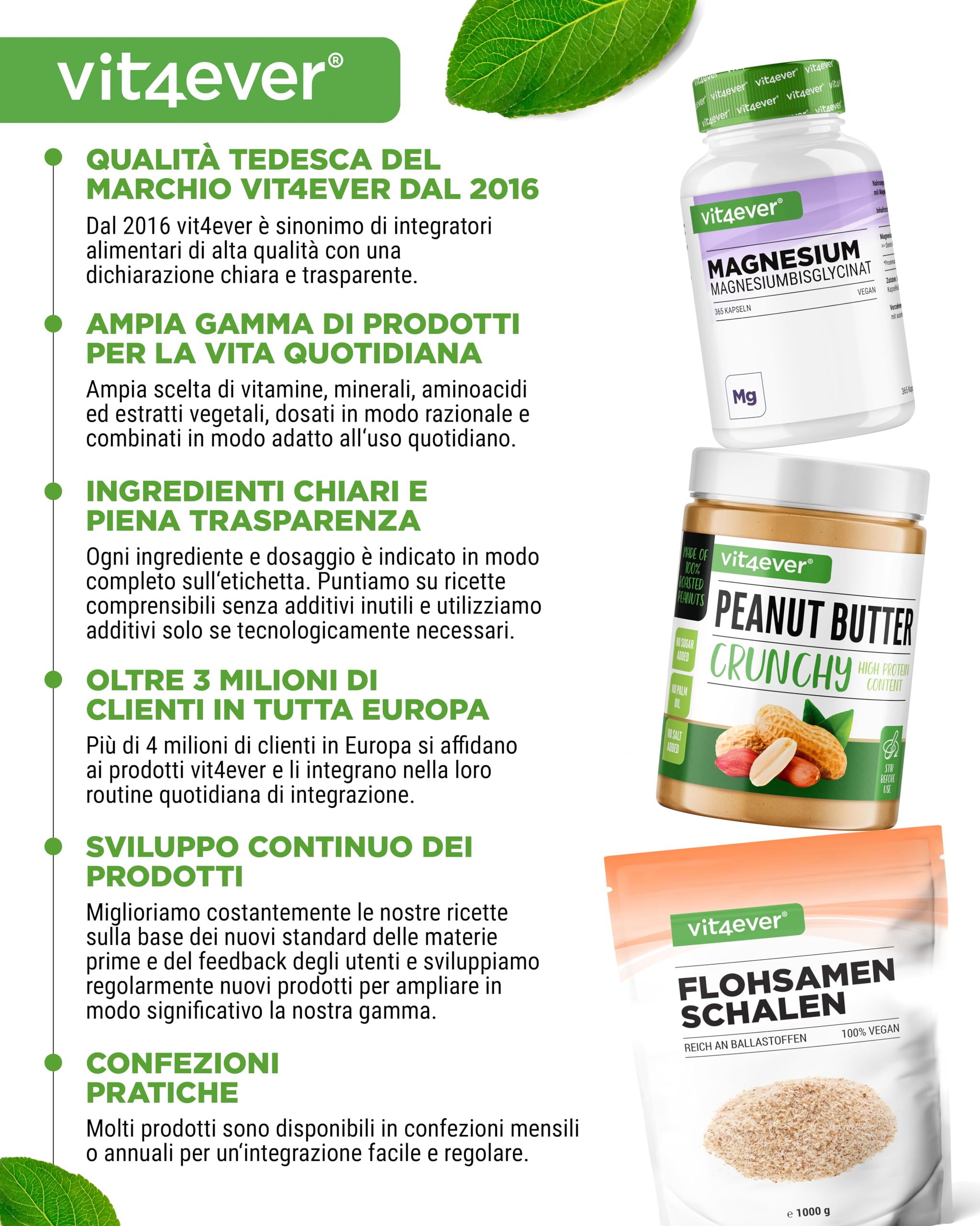Collagen 300 capsule - 4500 mg di peptidi idrolizzati di collagene bioattivi per dose giornaliera - Collagene di tipo 1 e 3 - Alternativa alla polvere - Alto dosaggio