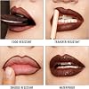 OULAC Matte Brown Lip Liner, Waterproof Lipliner Pencil Lasts 24H +, Highly Pigmented, Smooth and Smudge-proof Formula, Contour Your Lips, Vegan (03) Teddy