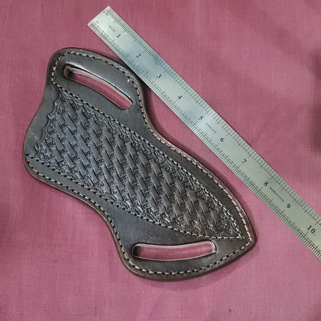 Beautiful Custom Handmade Leather Sheath for Knives