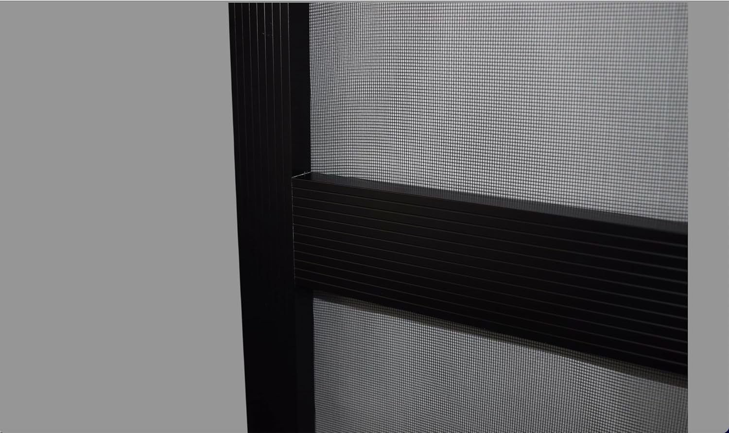 AAP Premium Black Aluminum Screen Door