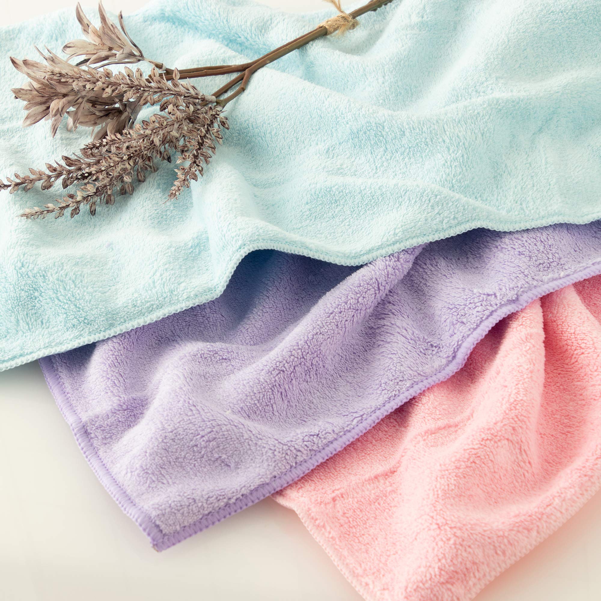 Amazon｜ストリックスデザイン マイクロファイバー フェイスタオル 3枚