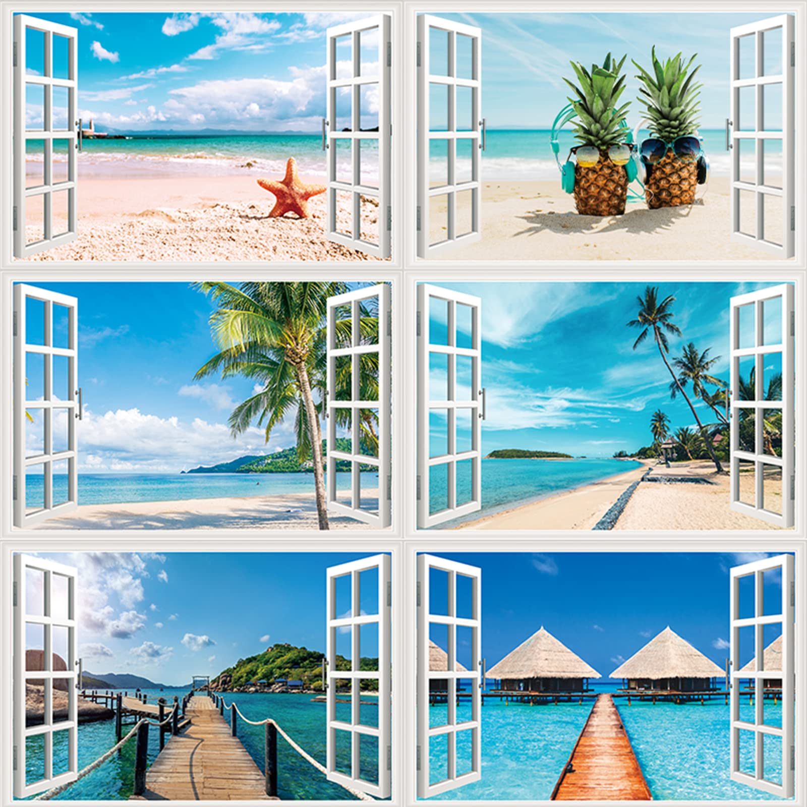 Amazon.co.jp: 日本の桜 偽窓ステッカー 窓ポスター 3D 立体