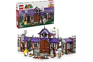 Super Mario King Boo's Haunted Mansion: Halloween Building Toy & Nintendo Gift...
