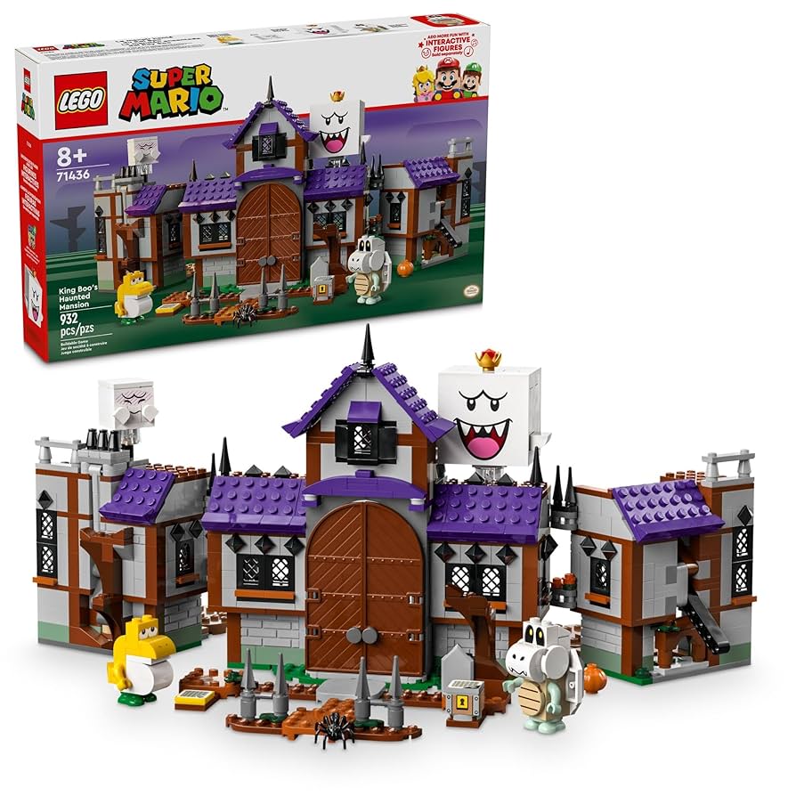 ぼくのマリー コレクションセット Amazon.com: LEGO Super Mario King Boo's Haunted Mansion
