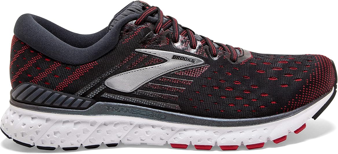 Brooks Transcend 6, Zapatillas de Running Hombre, Negro (Black/Ebony/Red  021), 44 EU : Amazon.es: Moda