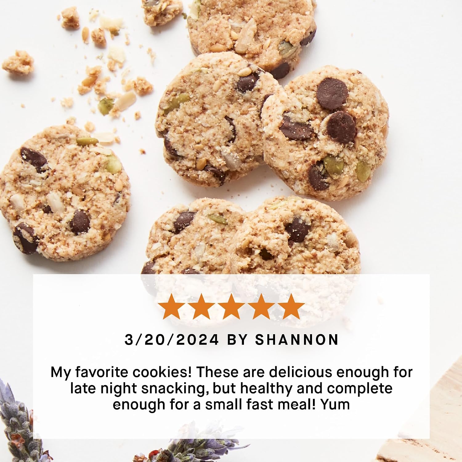 Urban Remedy Organic Superfood Cookies Chocolate Chip, 3 oz image 5