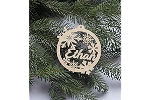 Personalized Farmhouse 2021 Christmas Tree Ornaments