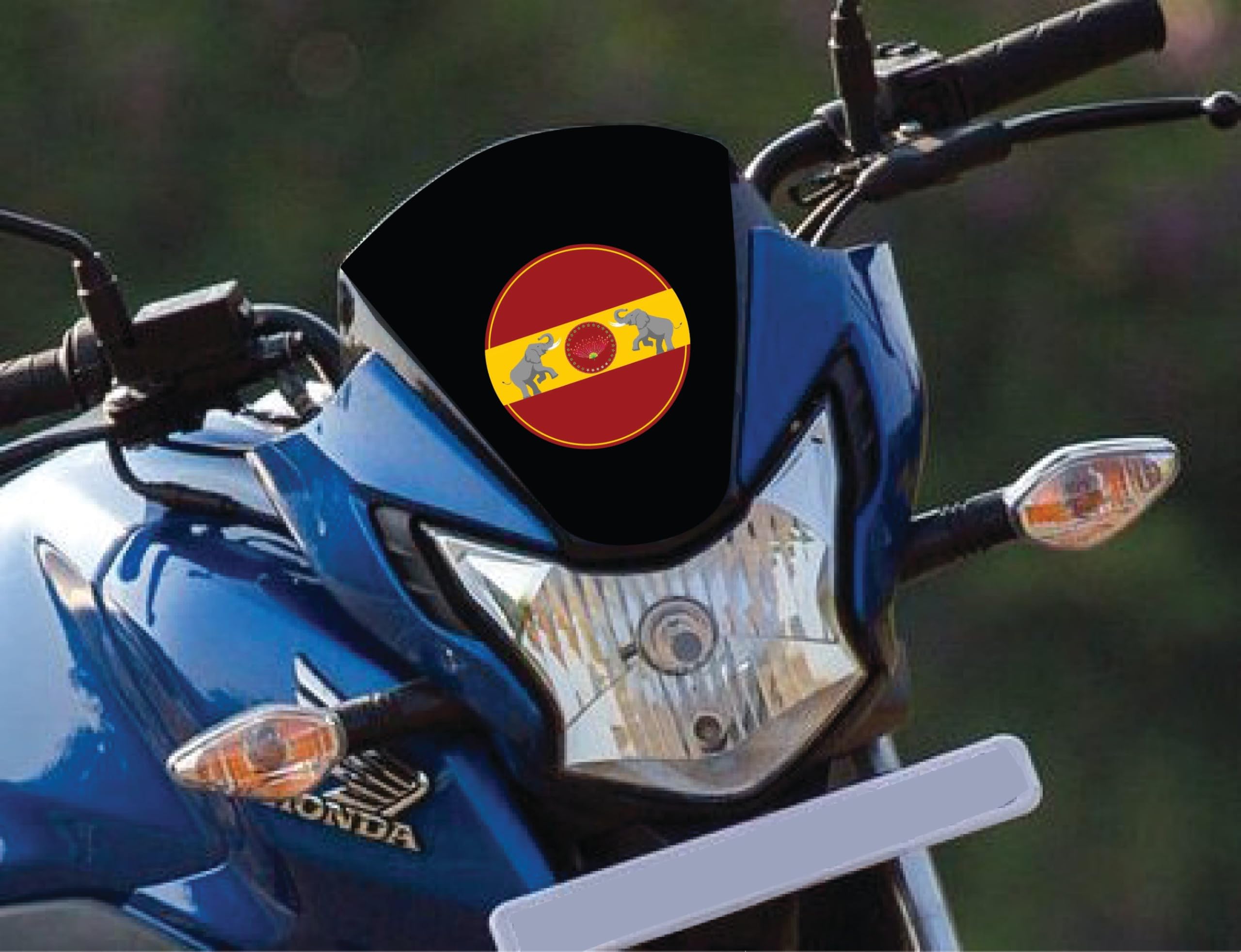 PEACOCKRIDE Thanga Thalapathy Vijay I Tamilaga Vettri Kazhagam I TVK I TVK Flag I Bike Sticker (PVC Vinyl) (B0DFCNH1KG) Amazon Price History, Amazon Price Tracker